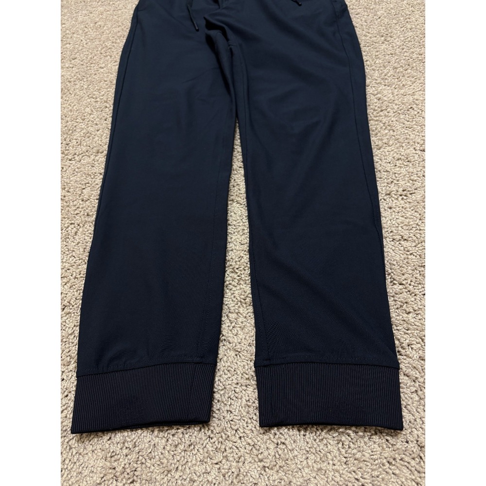 Birddogs Joggers Drawstring Performance Stretch Zip Pocket Navy Blue Mens Medium - Picture 3 of 14